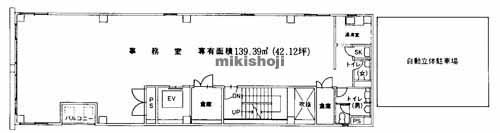 アート本町ビルディング 平面1