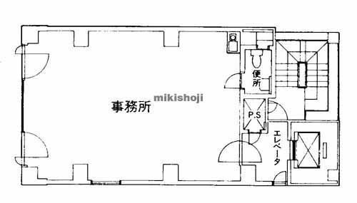 ＥＸＡ南新町ビル 平面1