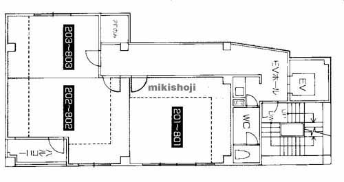 新大阪浪速ビル(通称：新大阪オクノビル） 平面1