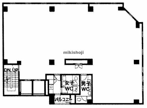 ホーコス伏見屋ビル 平面1