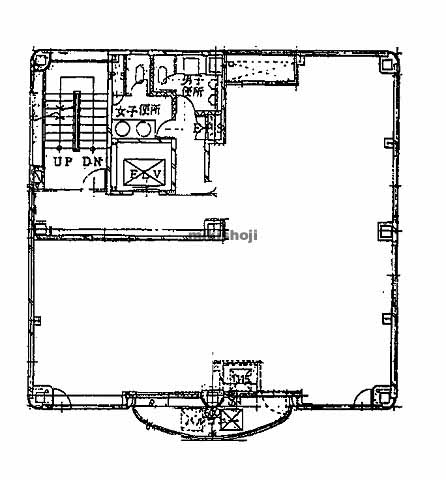 新中之島ビル 平面1