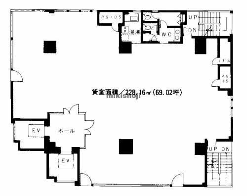 新大阪第一ビル 平面1