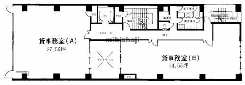 船場ＭＫビル 平面1