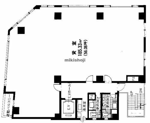 ａｊディナスティ大手前ビル 平面1
