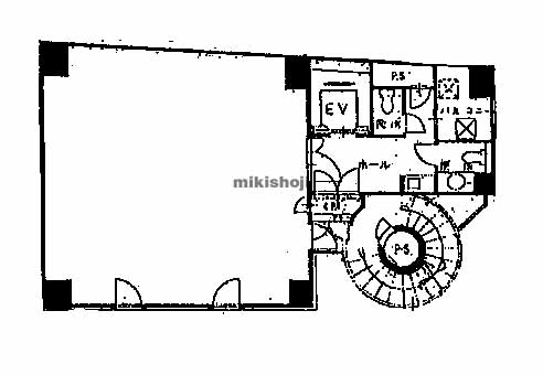 北浜～淡路町の日宝淀屋橋ビル 平面1