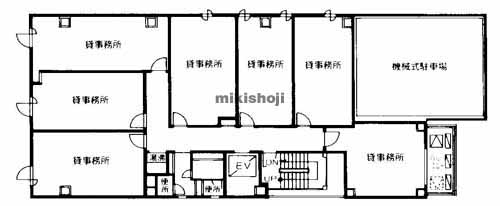 合田ビル 平面1