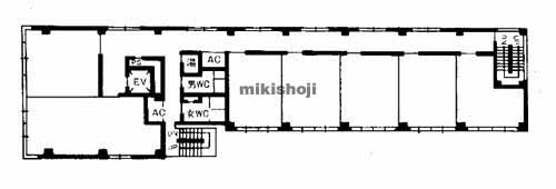 日宝東心斎橋ビル 平面1