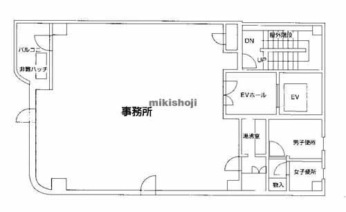 山中ビル 平面1