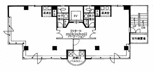 堀内福島第二ビル 平面1