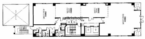 ＡＸＩＳ谷町ビル 平面1