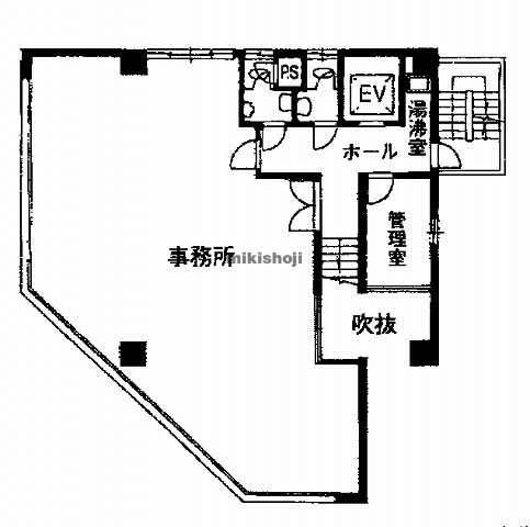 大阪太平ビル 平面1