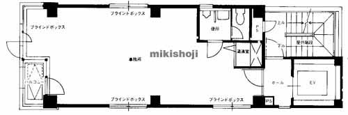 ストークＦＳビル 平面1