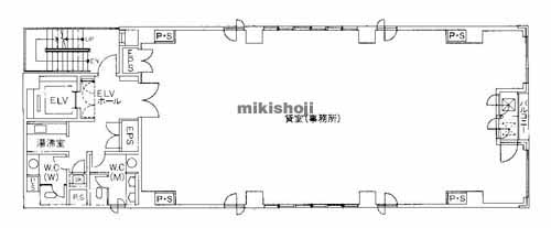ＫＣＩ平野町ビル 平面1