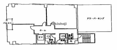 北平谷町ビル 平面1