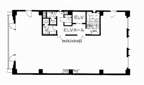 帝塚山クレバービル１ 平面1