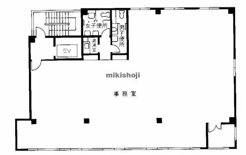 なんば東ビル 平面1