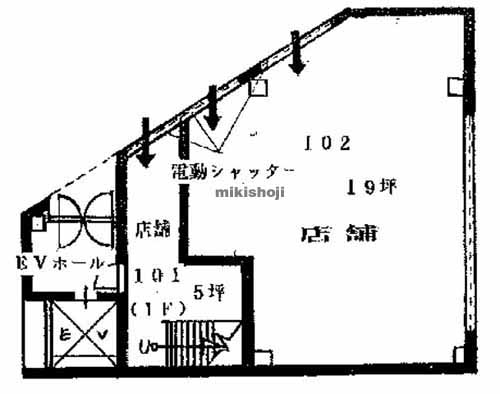 ＤＡＩＸ西天満ビル 平面1