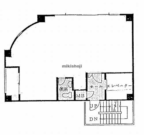 難波竹立ビル 平面1
