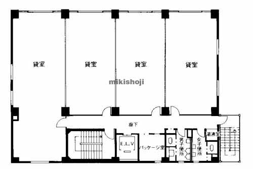 江坂第一ビル 平面1