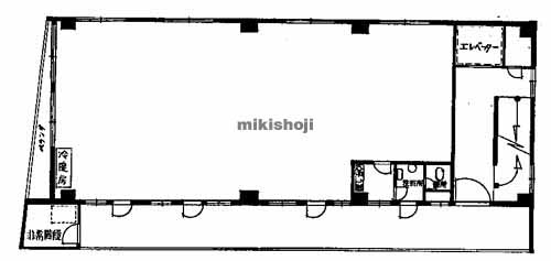 かねまつ庄内ビル 平面1