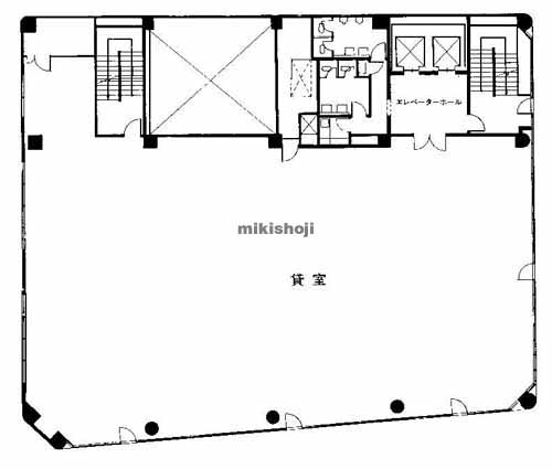 現代堺東駅前ビル 平面1