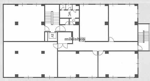 出原ビル 平面1