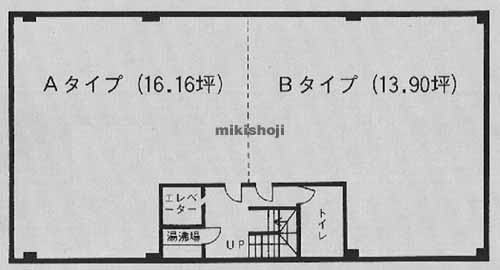 ケンスイ第２ビル 平面1