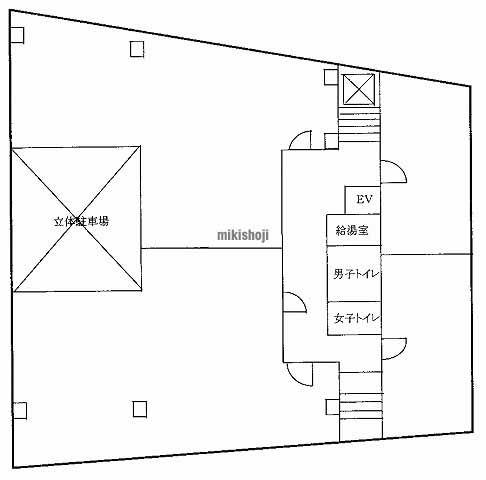 布施南ビル（本館・別館） 平面1