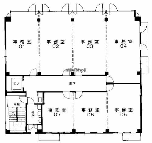 ＥＰＯＣＨ江坂ビル 平面1