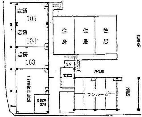 メゾン香里 平面1