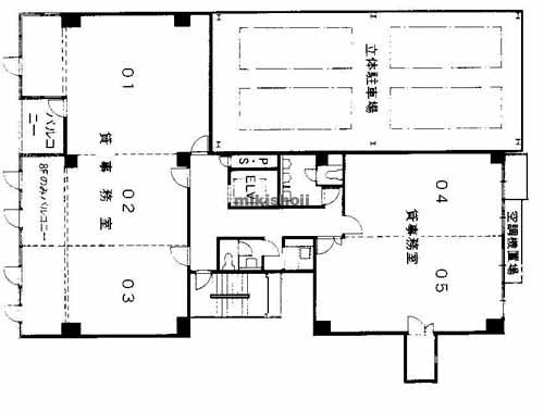第２中田ビル 平面1