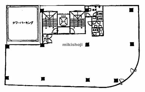 盟友ビル 平面1
