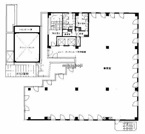 江坂ソリトンビル 平面1
