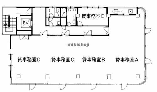 高橋ビル 平面1