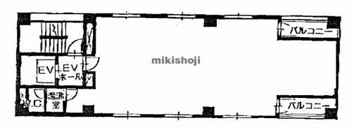 メビウス宿院レジデンス 平面1