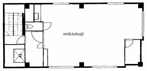 大津市の第６森田ビル 平面1