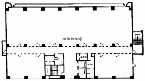 住友生命和歌山ビル 平面1