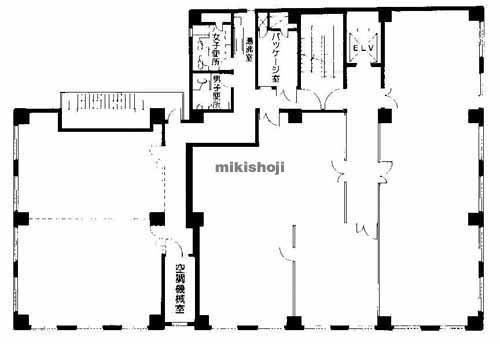 岡山大同生命ビル 平面1