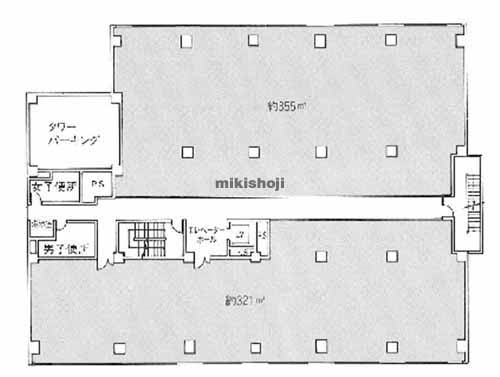 近鉄東生駒ビル 平面1