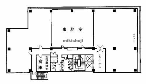 京都東京海上日動ビルディング 平面1