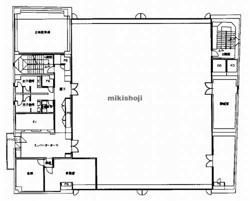 三井住友海上京都ビル 平面1