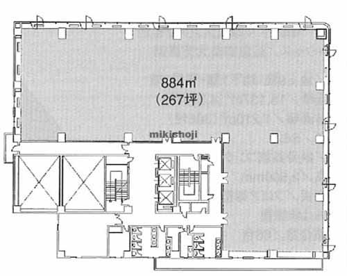 日本生命京都ヤサカビル 平面1
