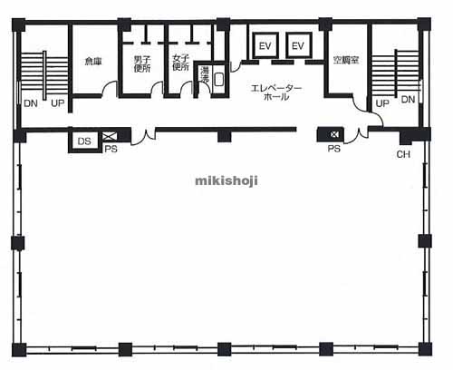 京阪藤の森ビル 平面1