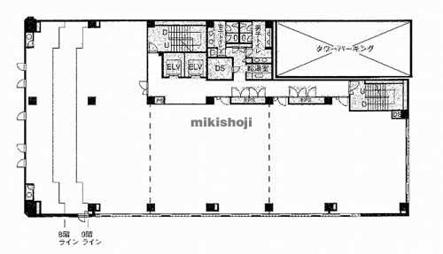 ＣＵＢＥ西烏丸 平面1