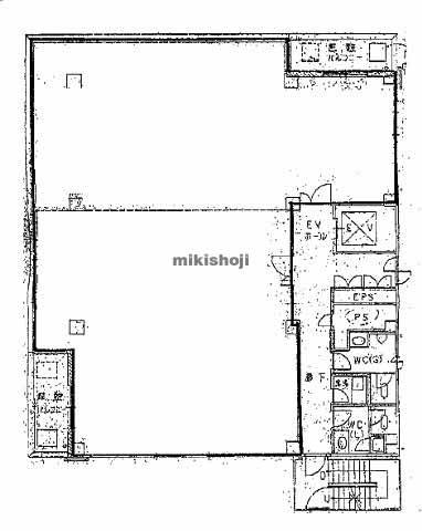 吉岡御池ビル 平面1