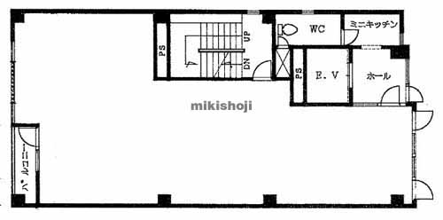 丸岸ビル 平面1