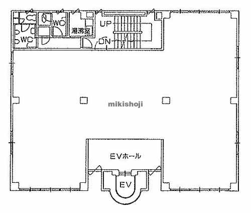 ホクユービル 平面1