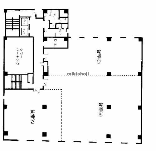 山本ビル 平面1