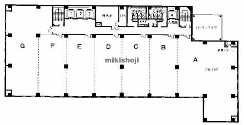 三宮ビルディング東館 平面1
