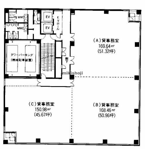 松岡ビルディング 平面1